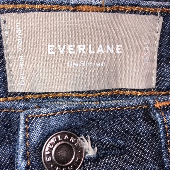 Everlane the slim jean size 30x34 - Picture 6 of 12